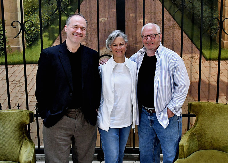 Will Shortz, Kelli Christensen, Don Christensen